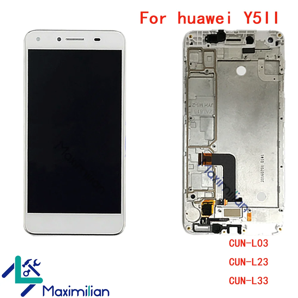 Для huawei Y5 II ЖК-дисплей сенсорный экран дигитайзер Y5II CUN U29 L21 L01 L02 L03 L22 L23 L33 для ЖК с