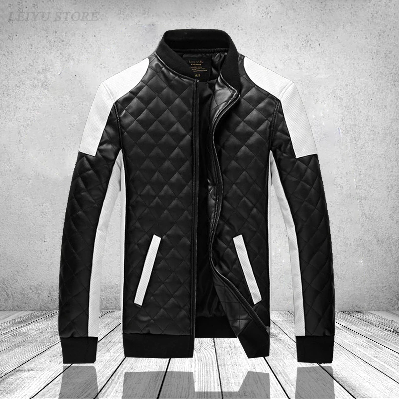 

Мужская ветрозащитная куртка на молнии, мотоциклетная куртка из искусственной овечьей кожи с воротником-стойкой, из коровьей кожи, зима 2021