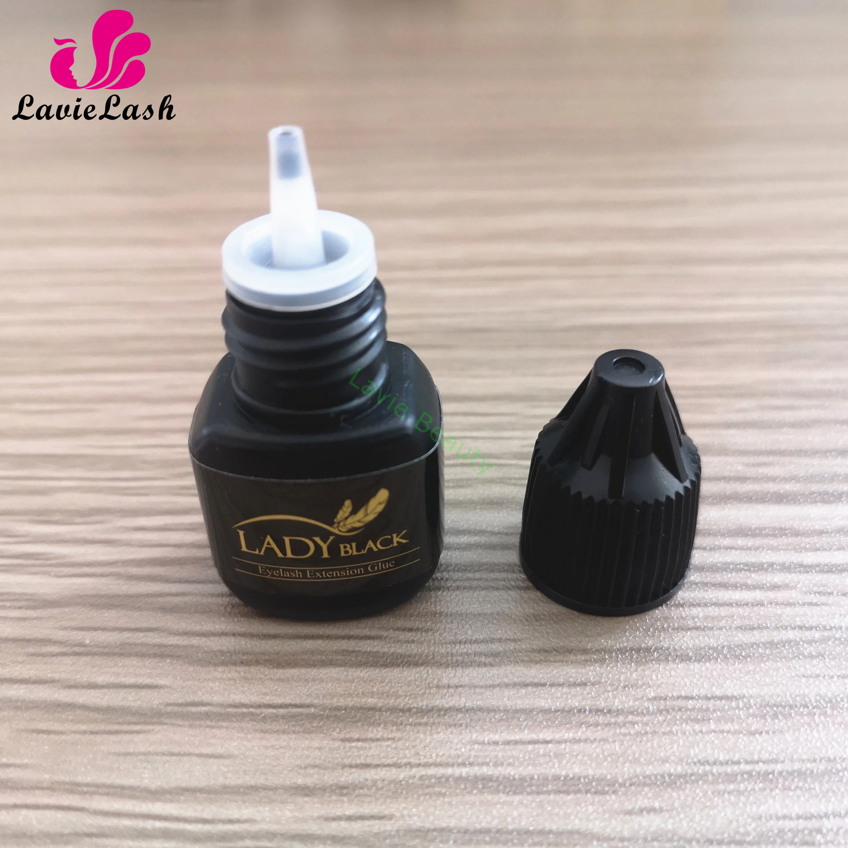 Ресницы для наращивания black Lady 5 шт. оригинальные корейские ресницы с низким