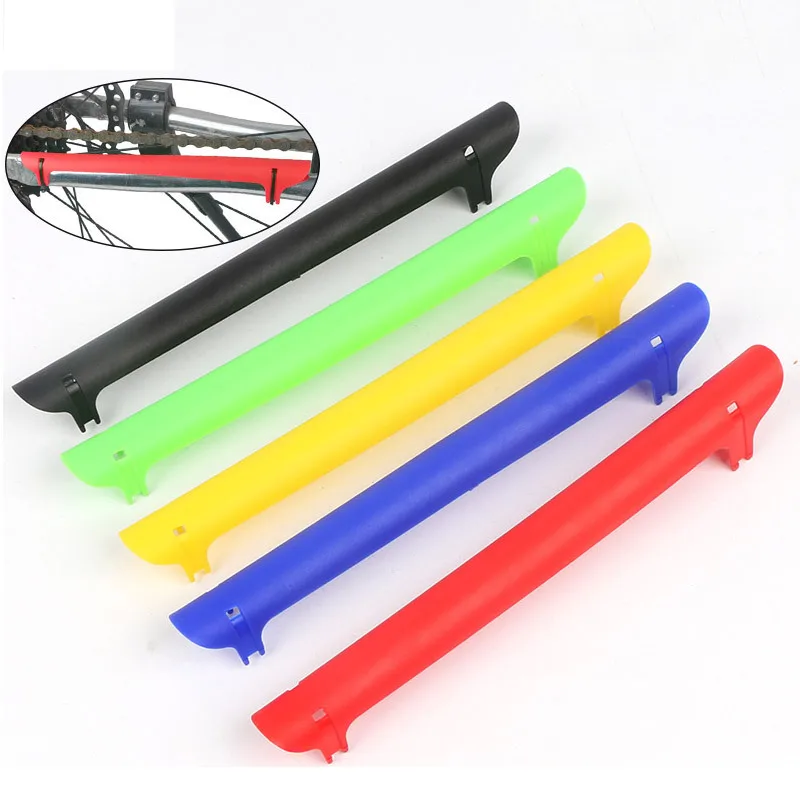 Пластиковая защита цепи велосипеда 1 шт. протектор рамы защитная накладка на