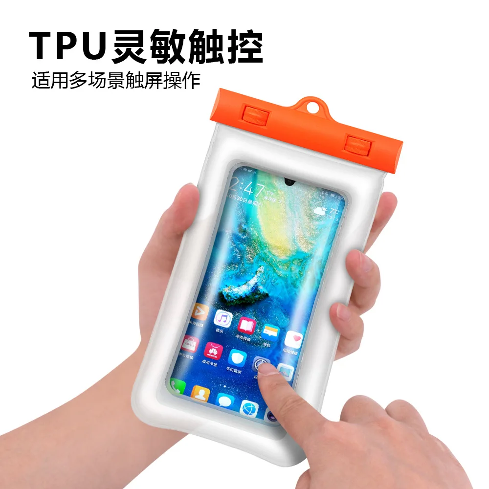 Водонепроницаемая надувная Сумка для плавания из ТПУ с функцией размера и