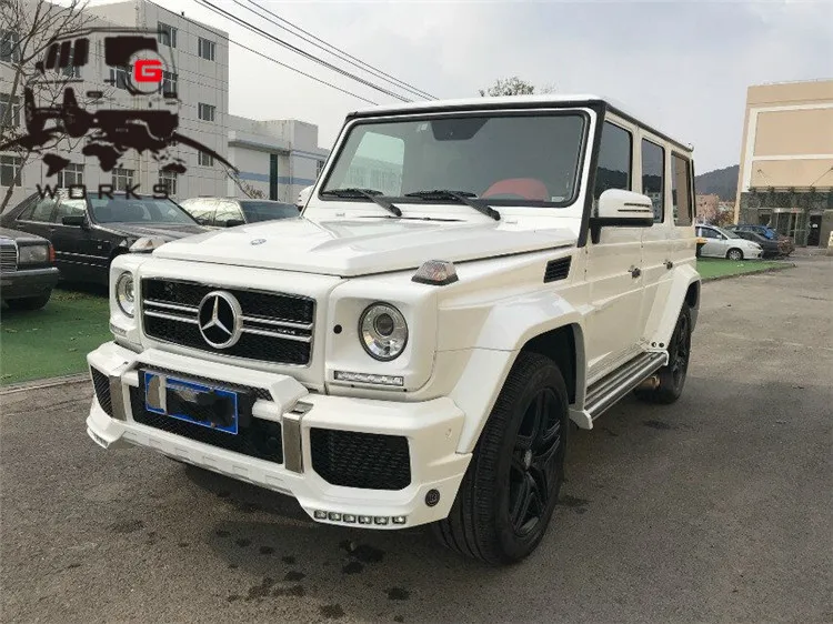 G class W463 DRL чехлы с черным светодиодным светом серебристый и черный для G class W463 G500 G63 G65 90-18y