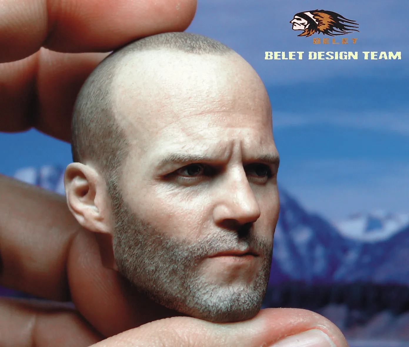BELET BT012 1/6 Jason Statham Head Sculpt для 12-дюймовой экшн-фигурки DIY | Игрушки и хобби