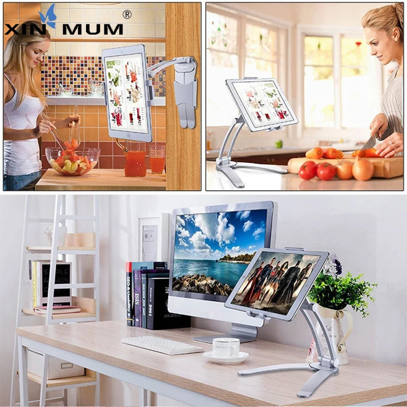 

Desk Mount Holder Tablet Stand For iPad Pro 11 10.5 10.2 9.7 mini Universal Phone Holder For Xiaomi Samsung Tablet