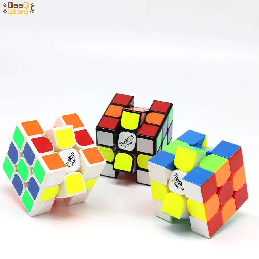 3x3 Mofangge valk3 мощный магический куб 3 слоя головоломка Magico Cubo Black Stickerless WCA конкурсная