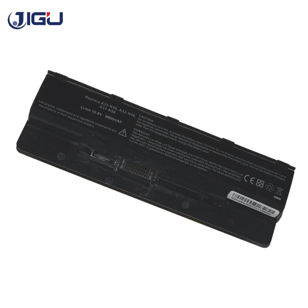 Аккумулятор для ноутбука JIGU A31-N56 A32-N56 A32-N46 Asus N46 N46V N46VM N46VZ N56 N56D N56V N56VV N56VZ N76 N76V 10400MAH |