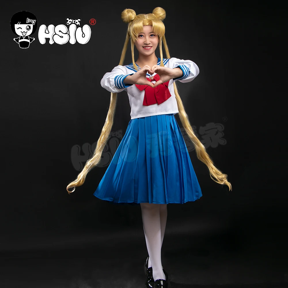 Костюм Tsukino Usagi для косплея одежда платье наряд-Униформа Хэллоуин японская