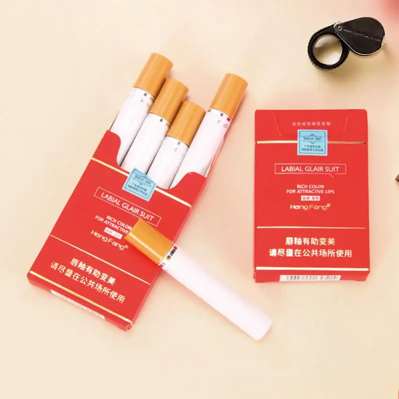 Портативная блесна для сигарет 4 шт./кор. губ молочного чая бархатный блеск