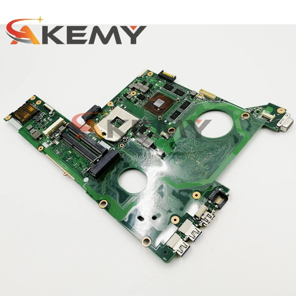N46VM GT630M 2 Гб N13P-GL-A1 Материнская плата ASUS N46VZ N46VJ ноутбука 60-N8IMB1400 DDR3 100% тестирование