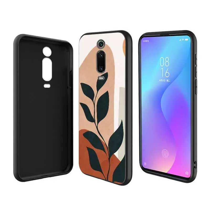 

Art Retro Abstract Geometry Phone Case for Xiaomi Redmi Note 9S 9A 9C 9 Max 8T 8 8A 7 7A 6 6A K30 Pro Soft Back Cover Coque Bag