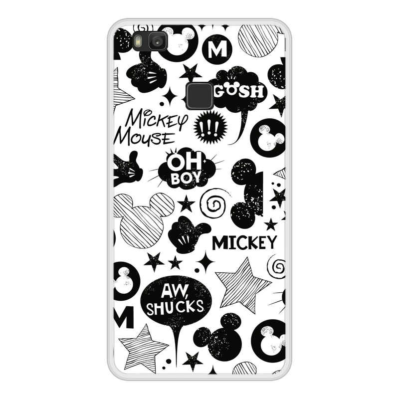 Чехол для телефона Huawei P9 lite мягкий силиконовый чехол из ТПУ с рисунком Микки и