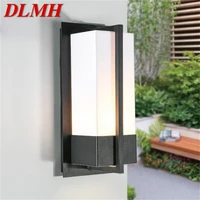 dlmh outdoor wall light sconces led lamp waterproof classical home decorative for porch