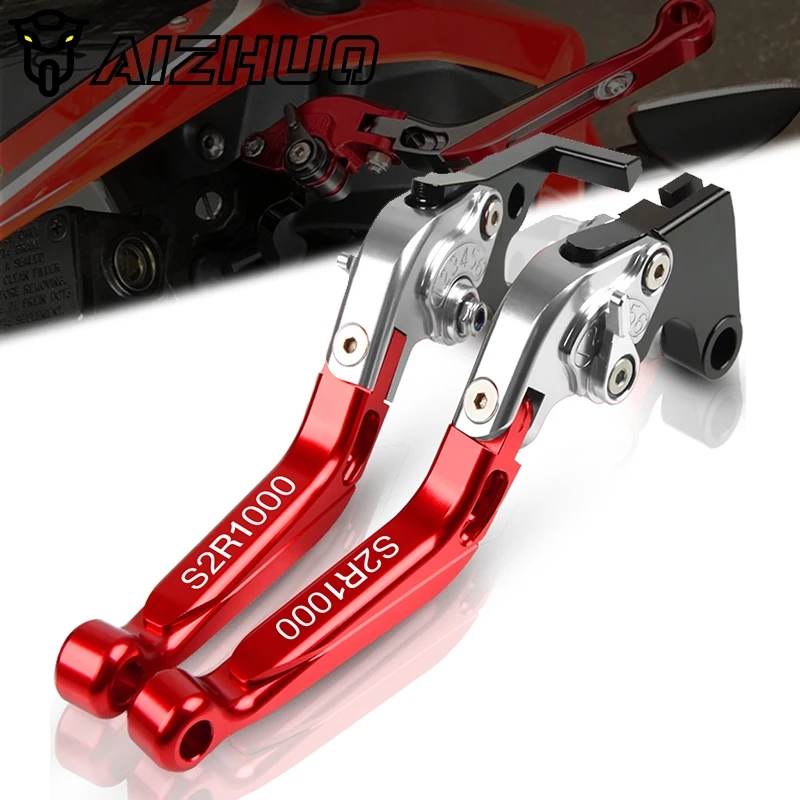 

Clutch Brake Levers FOR DUCATI S2R1000 S2R 1000 2006 2007 2008 CNC Aluminum Motorcycle Handbrake Extendable Adjustable Parts