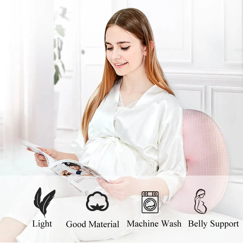 Беременная Женская Подушка u-образная поддержка талии живота боковая спальная