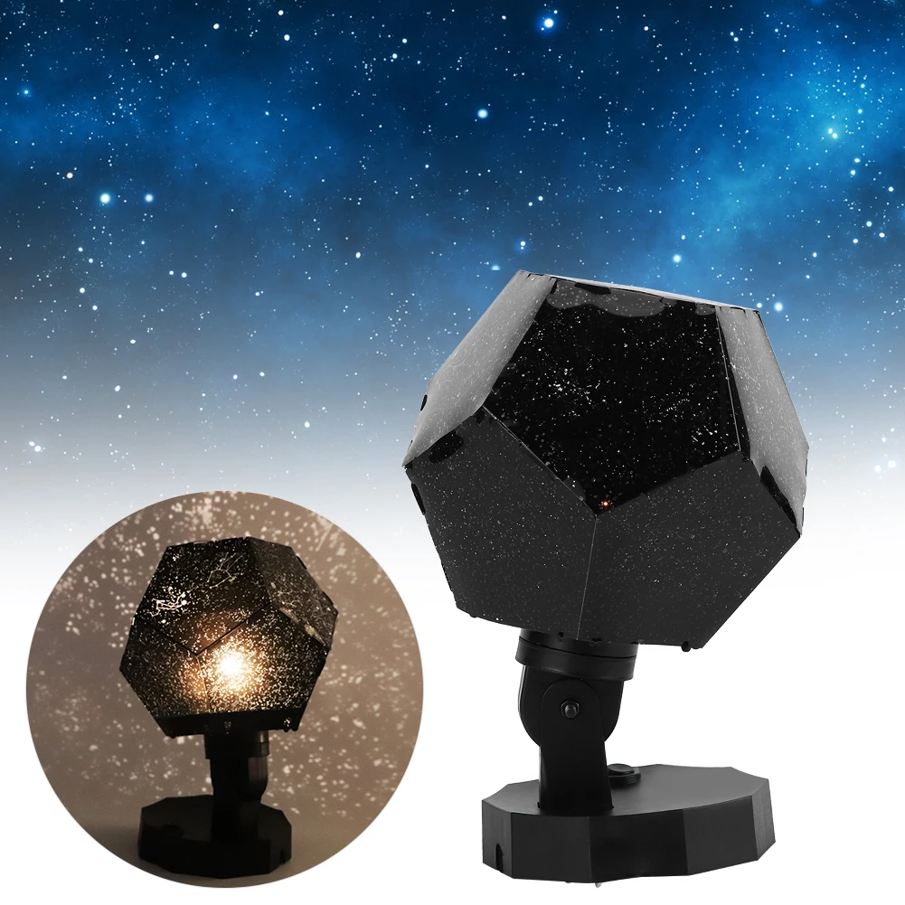 

LED Star Lamp Projector Projection Light Samll Night Lamp Gift for Bedroom Party Decor US 100Vâ€‘