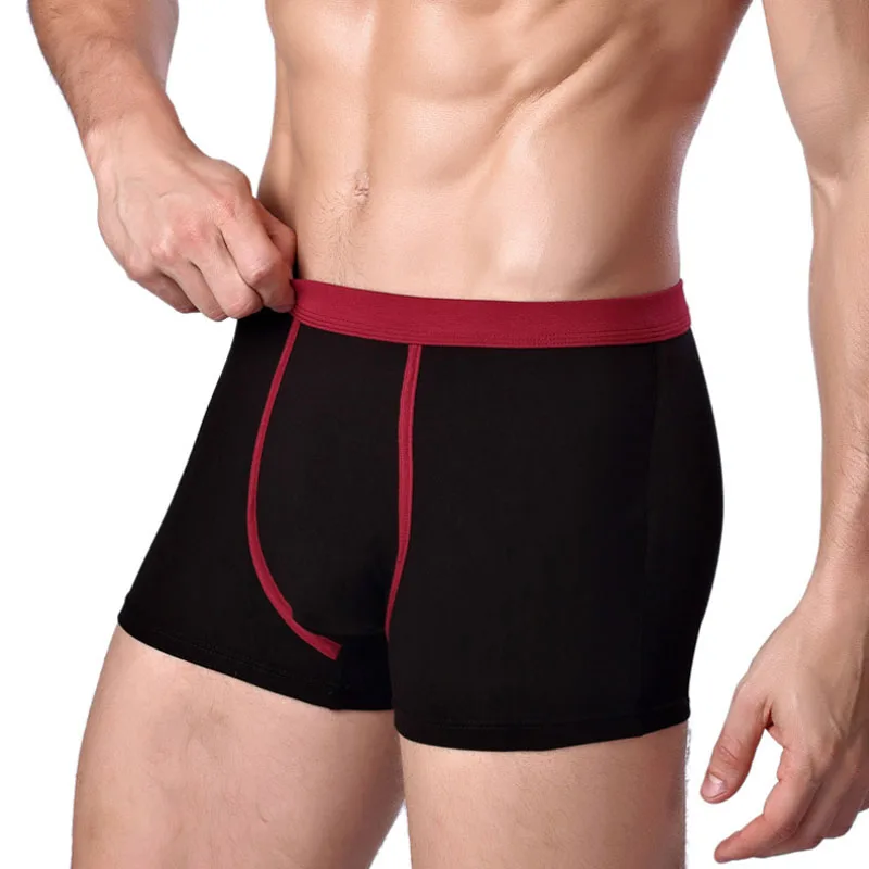 Новые мужские боксеры шорты нижнее белье из хлопка классические