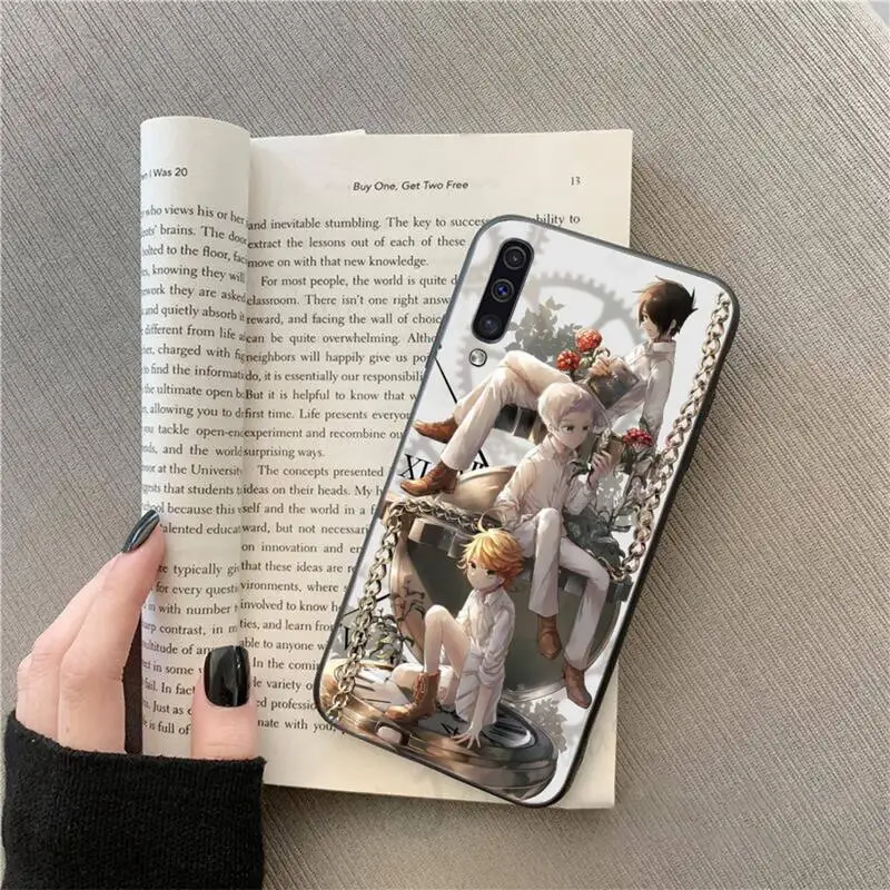 

Japan anime The Promised Neverland Phone Case For Samsung galaxy S 9 10 20 A 10 21 30 31 40 50 51 71 s note 20 j 4 2018 plus