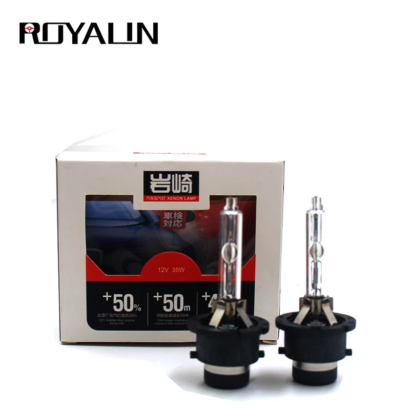 ROYALIN ксеноновая HID лампа для YEAKY 12V 35w одиночный светильник автомобильный Стайлинг