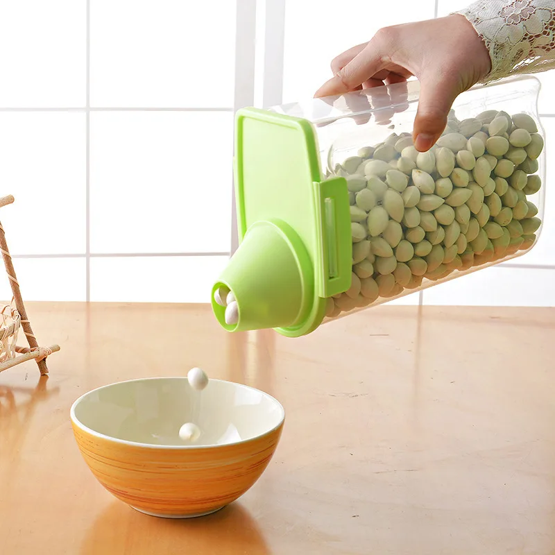 Пластик запечатанные банки кухня большой еда хранения майки мульти с коробка для