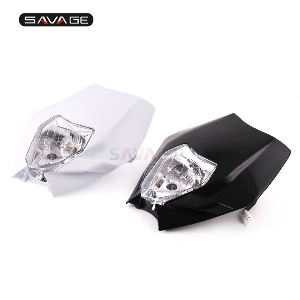 Передняя фара в сборе для SUZUKI DRZ DR-Z 400E 400 S SM DR 200S 65SE 2006-2020 17 2018 2019 аксессуары