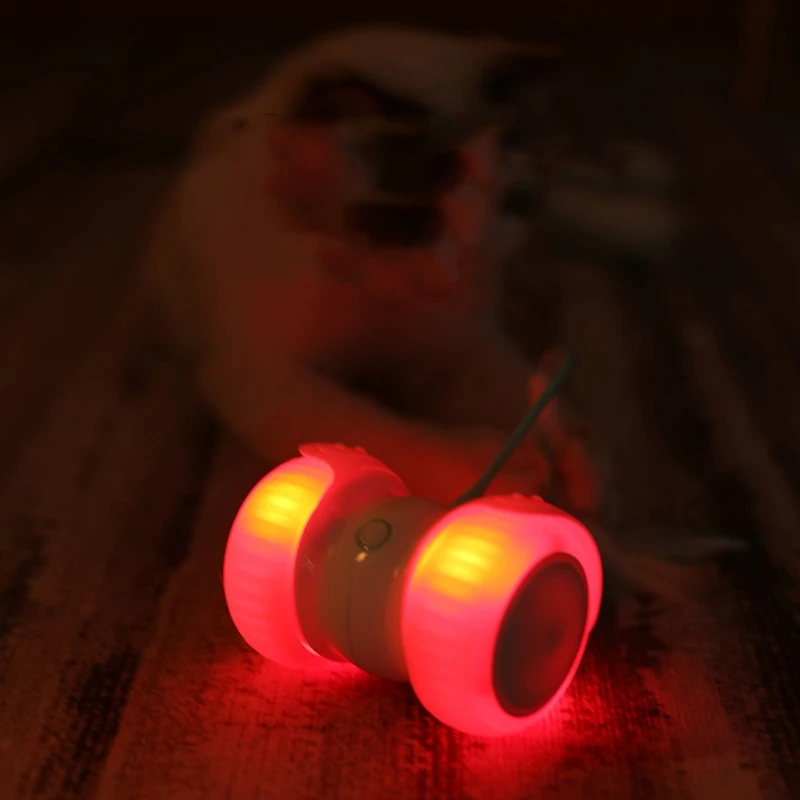 

USB Rechargeable Interactive Robotic Cat Toys Remote Control Automatic Feather Ball Teaser Toys for Kitten with LED Light