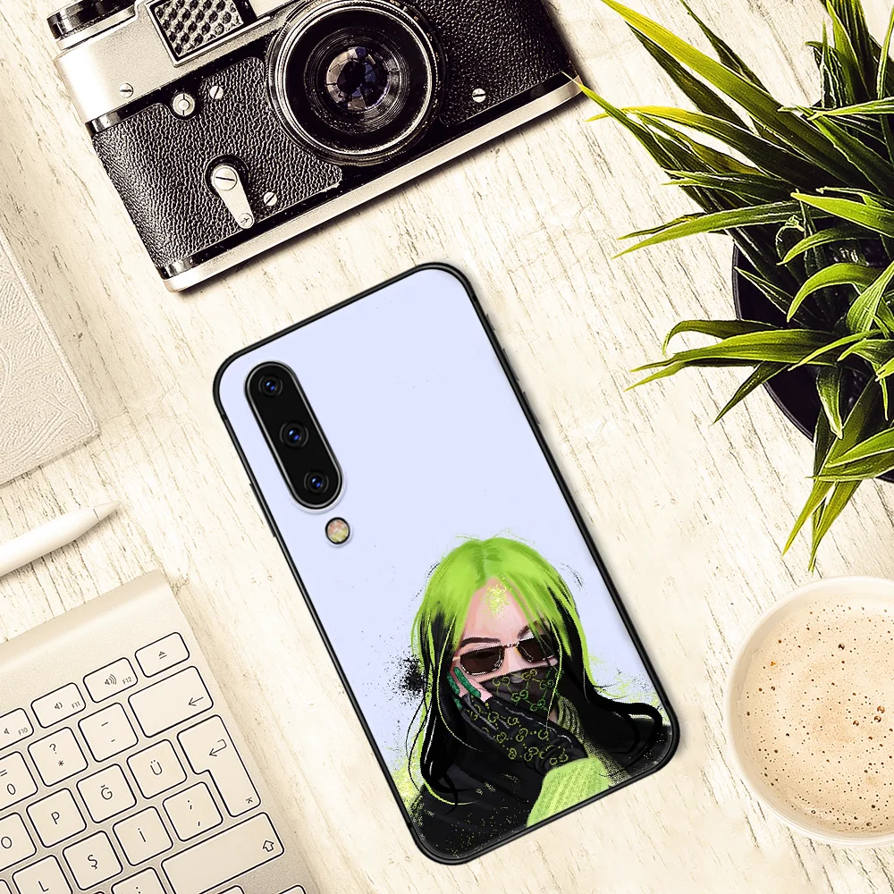 

Art Billys Eilish Phone Case Cover For Samsung Galaxy A10 A11 A20 E A21 A30 A40 A50 A51 A70 A71 A81 S black Hoesjes 3D Cell Soft