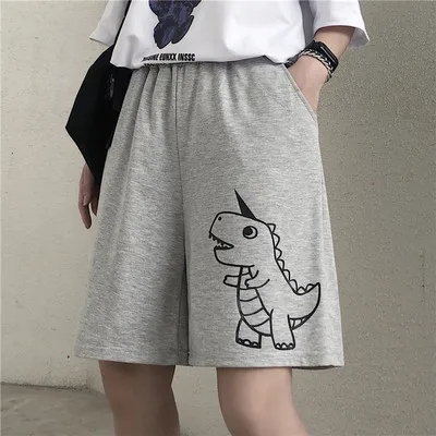 

Harajuku shorts loose ins Summer five-point female sports style casual trend straight Korean Harajuku style loose sports straigh