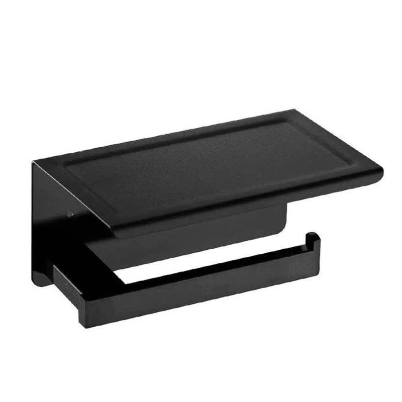 

2022 New Stainless Steel Tissue Holder Kitchen Storage Rack Wall Mounted Toilet Paper Roll Holder Rustproof Bathroom Accessories