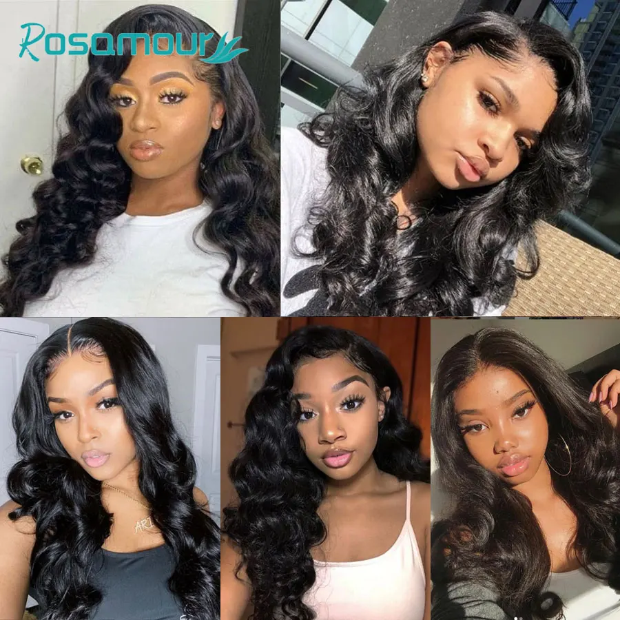 Волосы Rosamour бразильские волосы Remy свободные волнистые пучки 100% натуральные