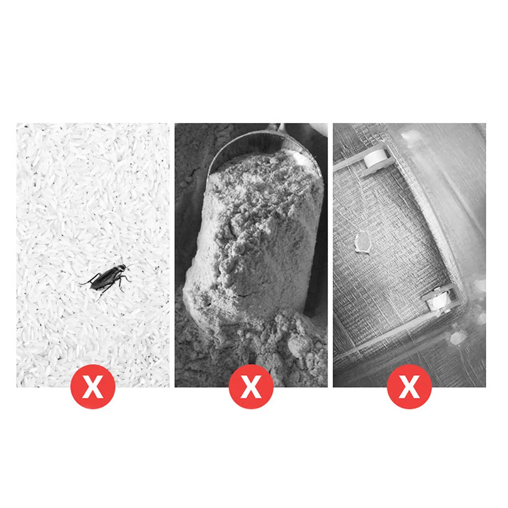 

Kitchen Container Rice Bucket 5KG 10KG Insect-Proof Moisture-Proof Rice Grain Sealed Jar Home Grain Dog Food Store Box Measuring