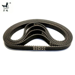 Ремень ГРМ 82MXL025, 5 шт.компл., шаг 0,08 дюйма (2,032 мм), длина 82 дюйма, 209,30 мм, ширина 0,25 дюйма, 6,35 мм, B103, шкив 82 MXL 025 T, зубья