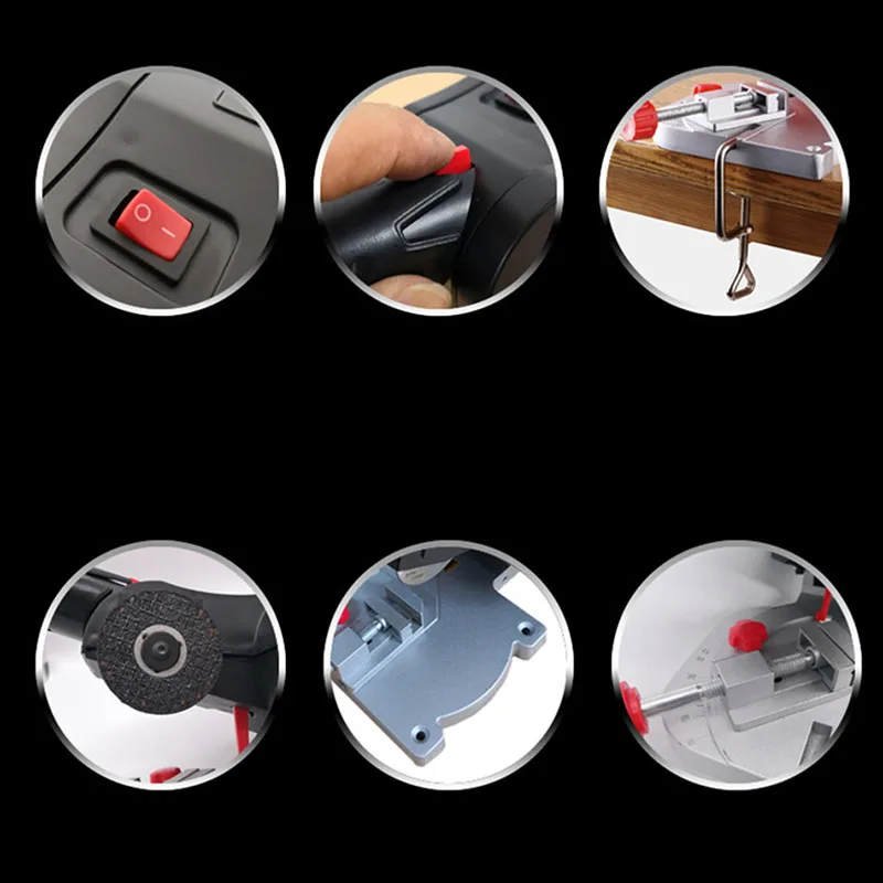 Электрическая пила по дереву 45 градусов новая режущая машина инструменты сделай