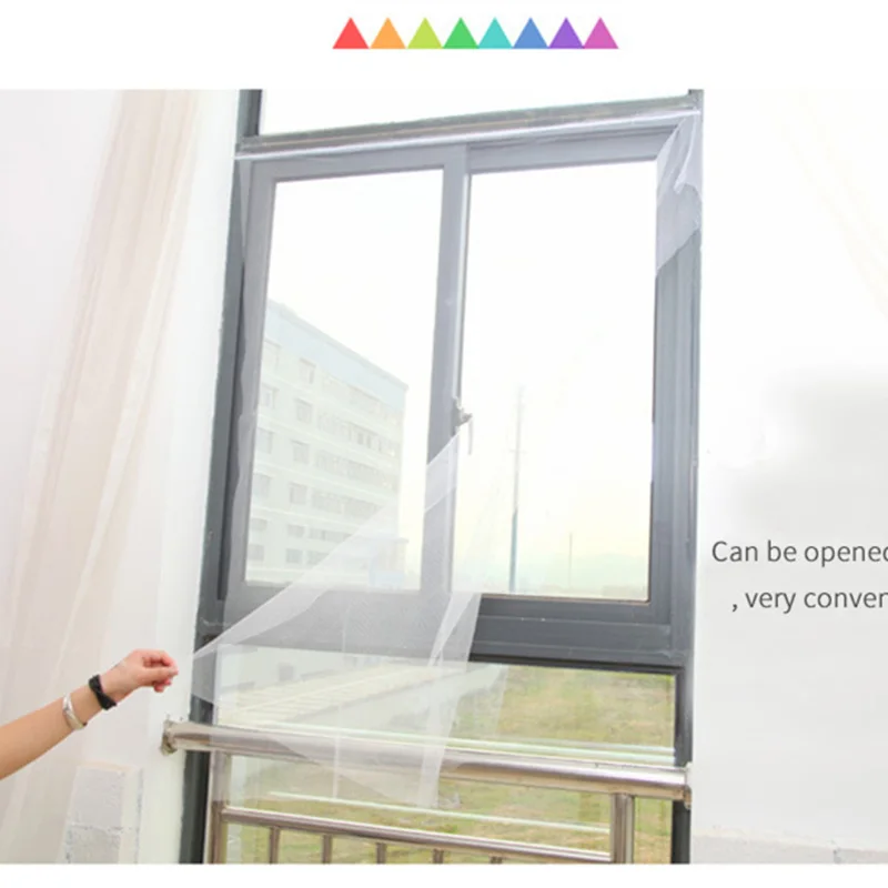 New Insect Screen Window Netting Kit Fly Bug Wasp Mosquito Curtain Mesh Net Cover Protector &ampTape | Дом и сад