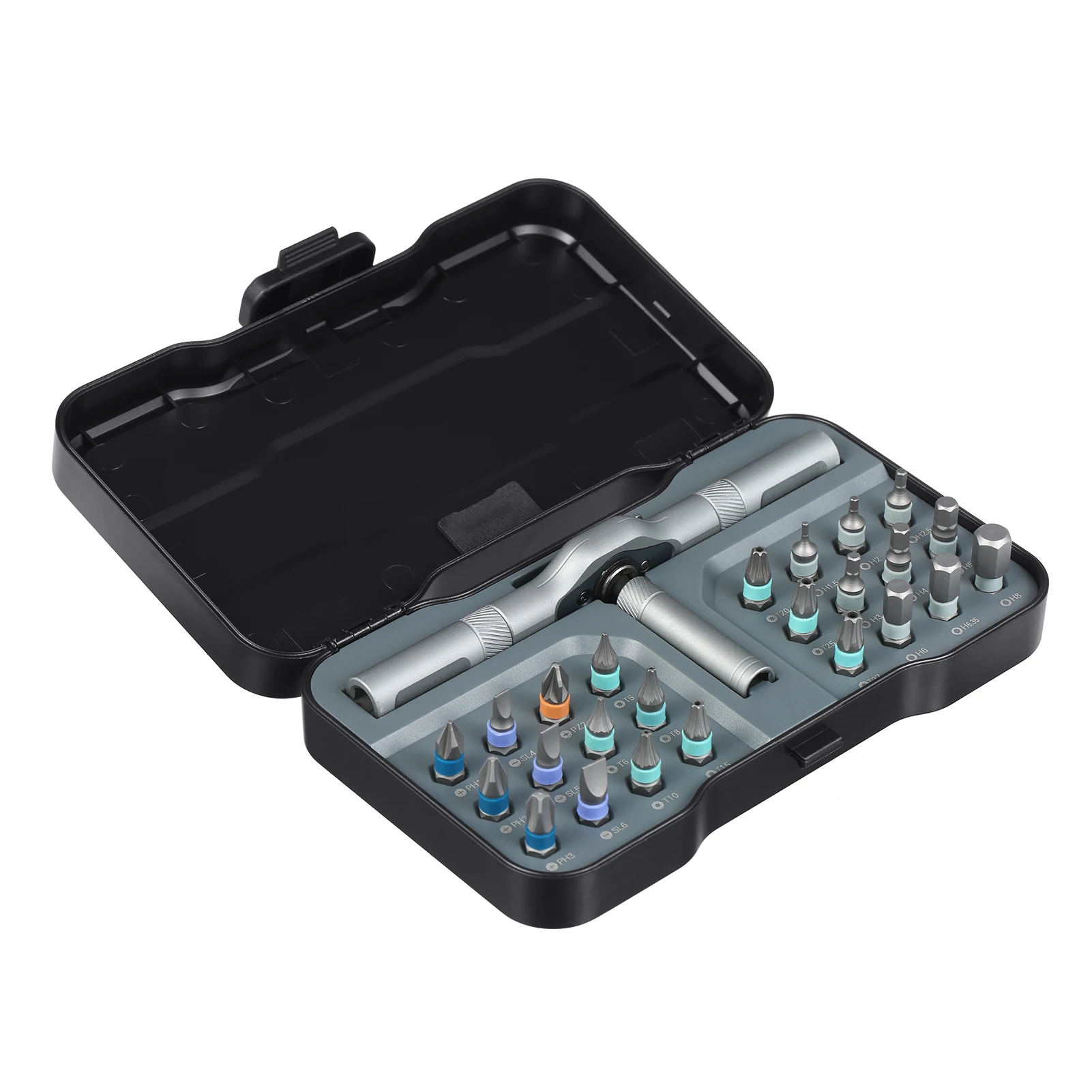 

Многофункциональный храповый Набор 24 в 1, отвертка, трещотка, гаечный ключ, Набор отверток, биты, магнитные биты, набор инструментов «сделай ...