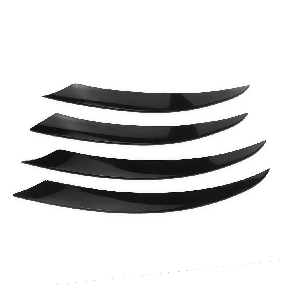 

Front Fog Light Decorative Cover Trim For 2015-2018 Mercedes-Benz C Class Sport 2016 2017 Bumper Spoiler Wing