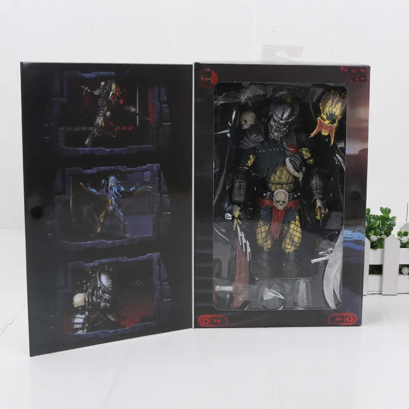 5180 18cm 7inbox 16-25 см NECA это фильм Pennywise Джокер 1990 Стивен Кинг клоун Фигура NECA VS фигура хищника Хэллоуин украшения подарки - Цвет: 5180 18cm 7inbox