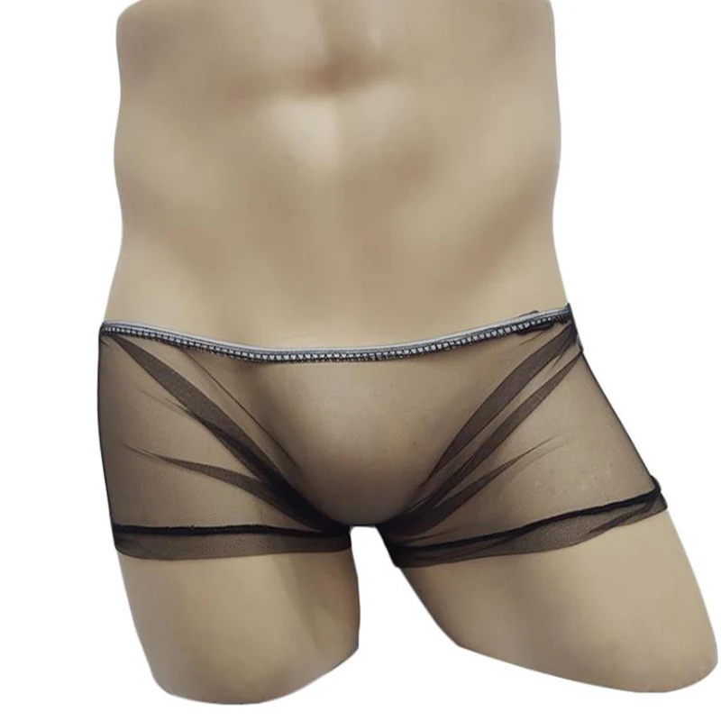 Новое поступление мужское прозрачное Прозрачное нижнее белье с низкой талией