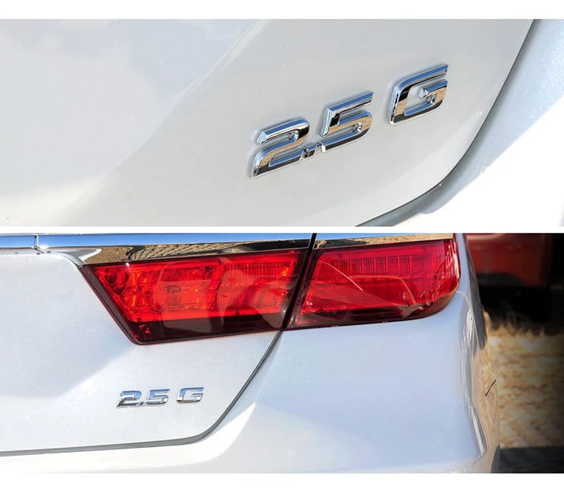 Автомобильная наклейка для 2 5 2.5Q 5G 2.5S логотип Toyota camry corolla yaris Nissan x trail Авто