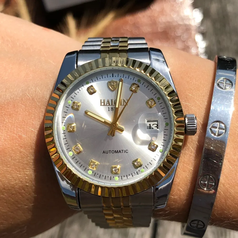 Reloj Hombre 2019 HAIQIN брендовые автоматические механические мужские часы спортивные