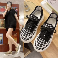 comfortable and breathable thick soled ladies single shoes spring and summer new fashion all match large size casual shoes