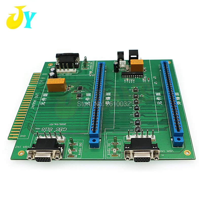 GBS 8118 аркадная игра доска 2 в 1 HDMI переключатель Управление VGA CGA Multi JAMMA коммутатор