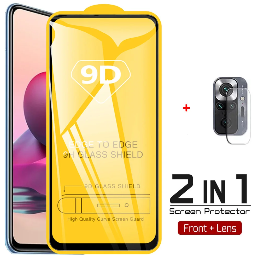 2-в-1 редми нот 10 с стекло для redmi note 10s 10pro защитное очки про на ноте 5g пленка камеры s