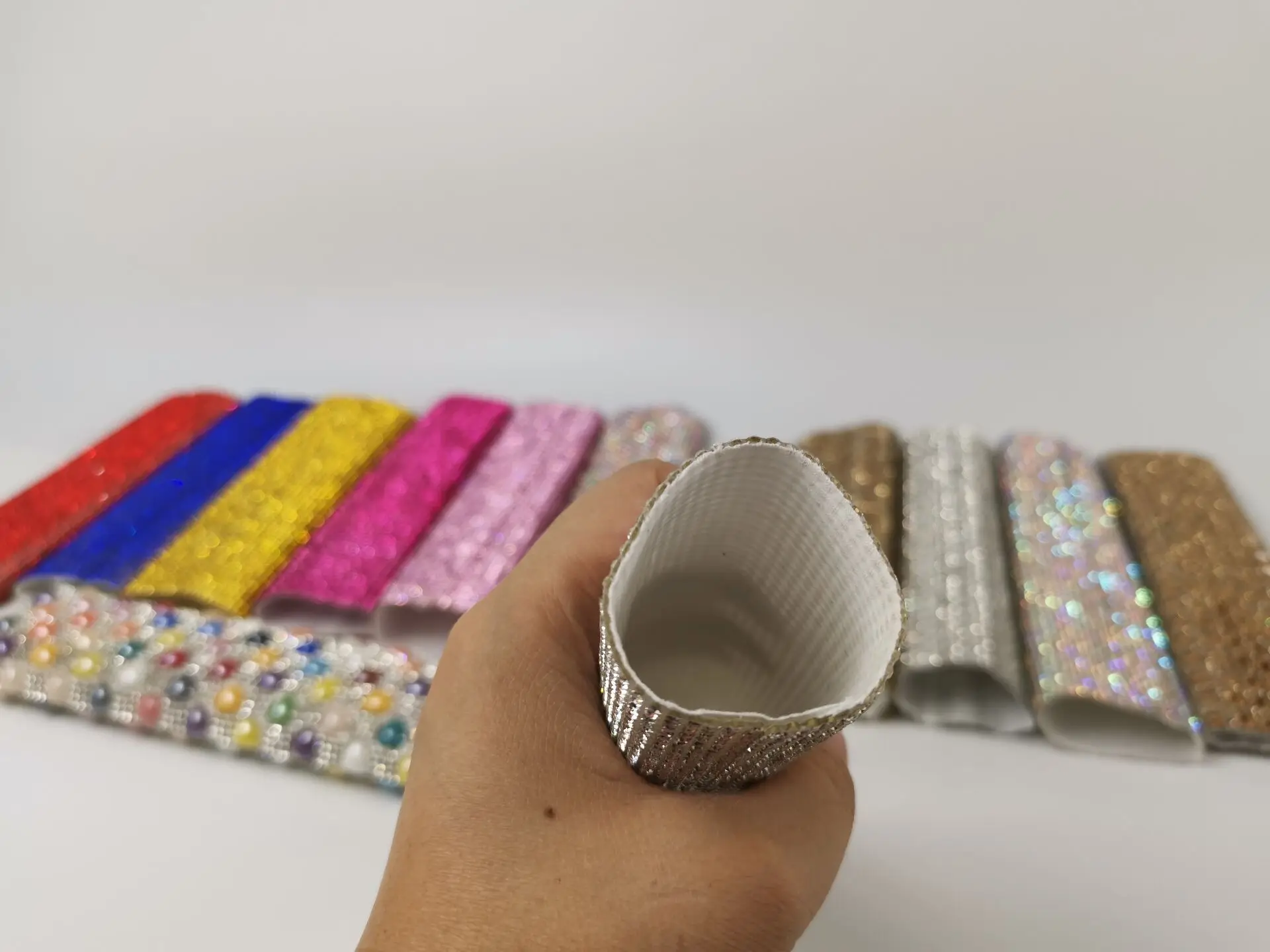 

Microphone Accessories Bling Bling Sleeve Cover Case Silver Color First Class Quality