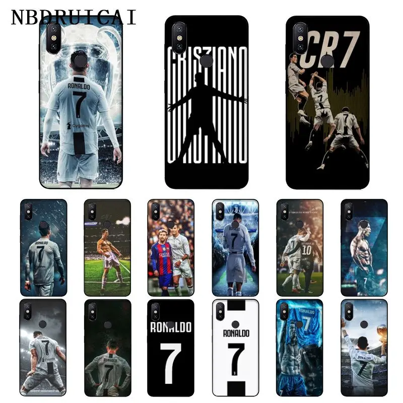 NBDRUICAI CR7 Криштиану Роналду Высокое качество силиконовый чехол для телефона Xiaomi 8 9