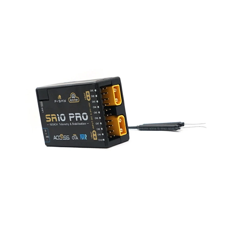 

FrSky ARCHER SR10 Pro OTA 2.4GHz 10/24CH ACCESS Stabilization & Full Range Telemetry Receiver for RC Drone RC Quadcopter RC Part