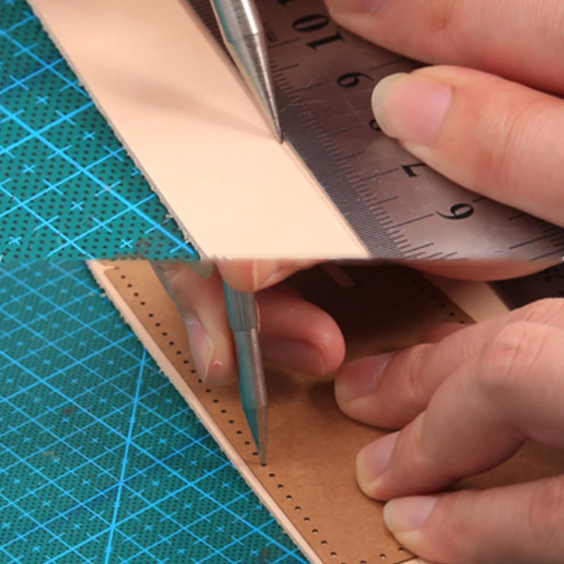 Художественный инструмент из нержавеющей стали кожа резная печать клей карандаш