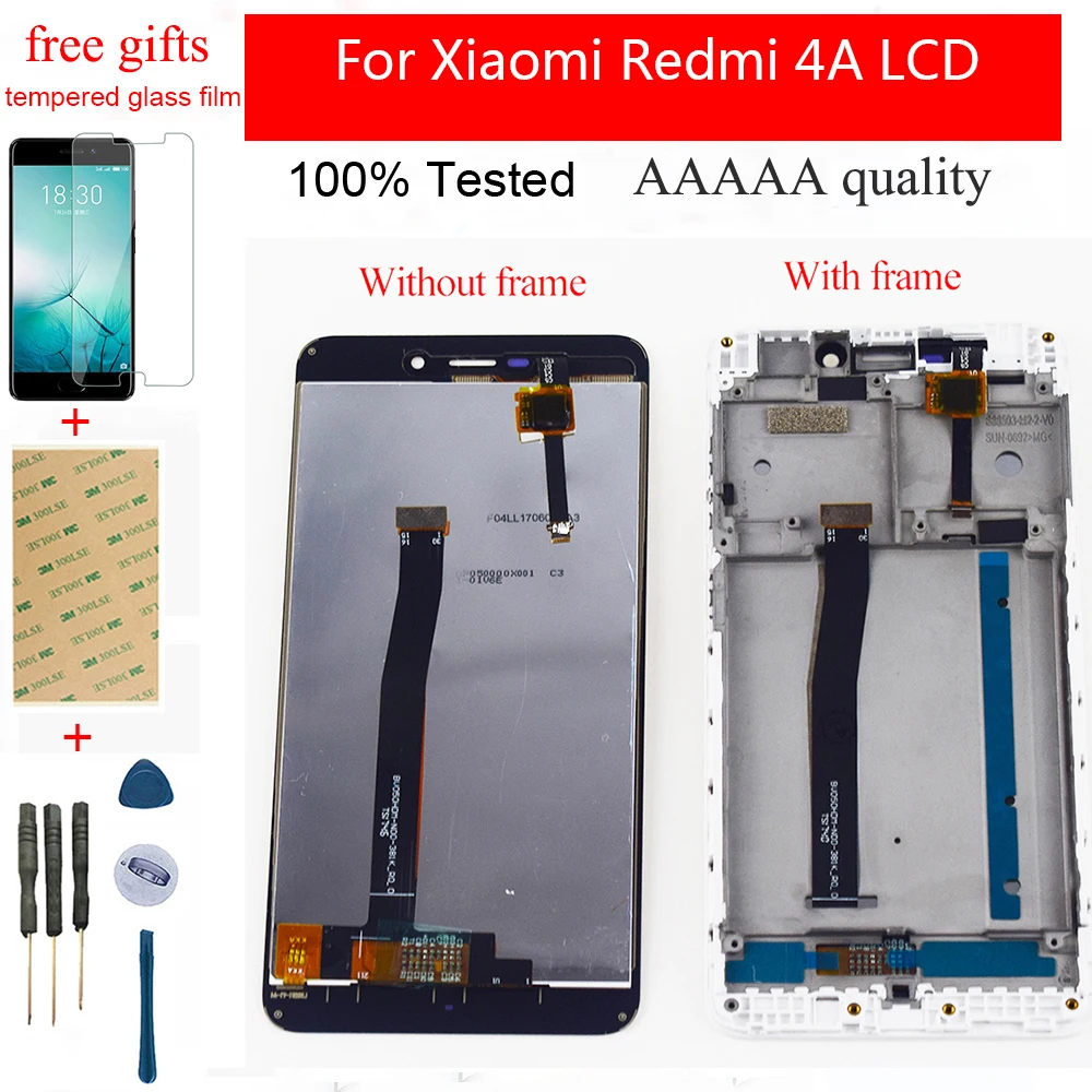 5 0 ''для Xiaomi Redmi 4A сенсорный ЖК экран для XIAOMI дисплей дигитайзер Сенсорная