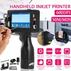 Ручной принтер для этикеток струйный QR-Принтер USB 110-220 В автоматическая машина для кодирования даты английский смарт-кодировщик светодиодный сенсорный экран