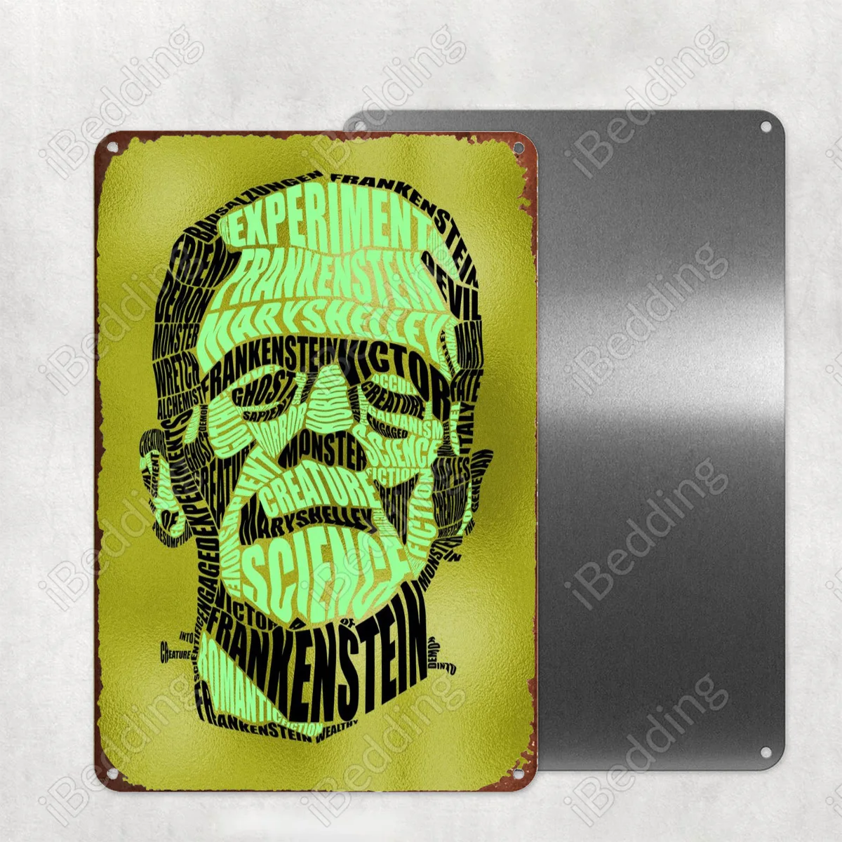 

Винтажные металлические знаки A Great Monster 20x3 0 см, номерные знаки на заказ, металлическая живопись в ретро стиле, Декор для дома
