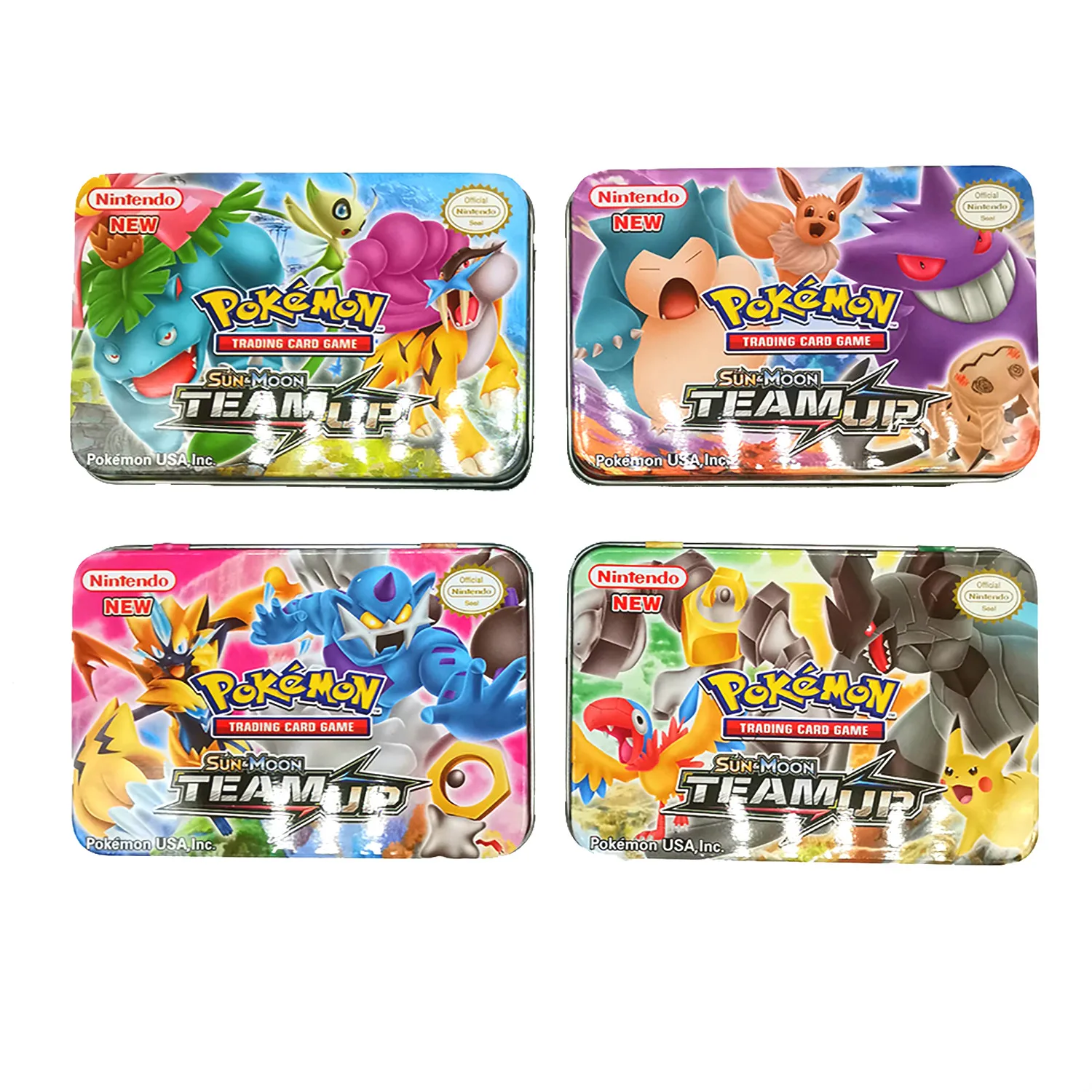 42 шт./компл. Pokemon железный ящик TAKARA TOMY боевые игрушки хобби Коллекционирование